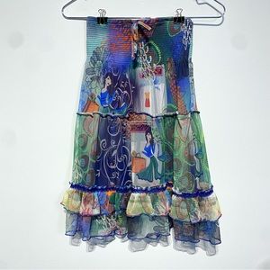 🛍️4 for 20$ / Lapis Girl Skirt / 10-12